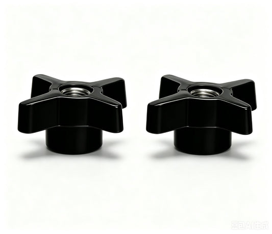 Four-arm clamping knob(1set of 2)