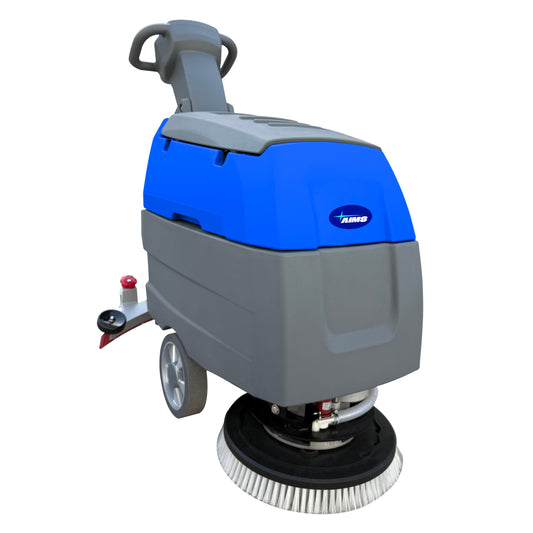 WB-18 Foldable Hand Push Floor Scrubber